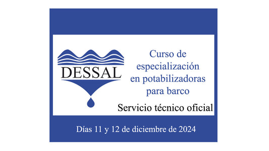 CURSO DE POTABILIZADORAS PARA EMBARCACIONES: CÓMO RESOLVER AVERÍAS EN ALTA MAR