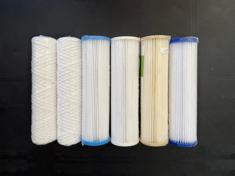 ¿FILTROS PLISADOS VS BOBINADOS PARA UNA DESALINIZADORA DE AGUA DE MAR?