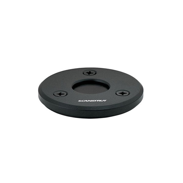 Presse-étoupe extérieur à profil bas DS Scanstrut en aluminium anodisé noir