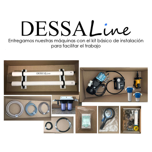 Desalinizadora barco DessaLine Sammy, 150 litros por hora