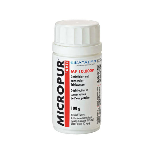 Desinfección y conservación del agua potable Katadyn Micropur Forte MF 10'000P