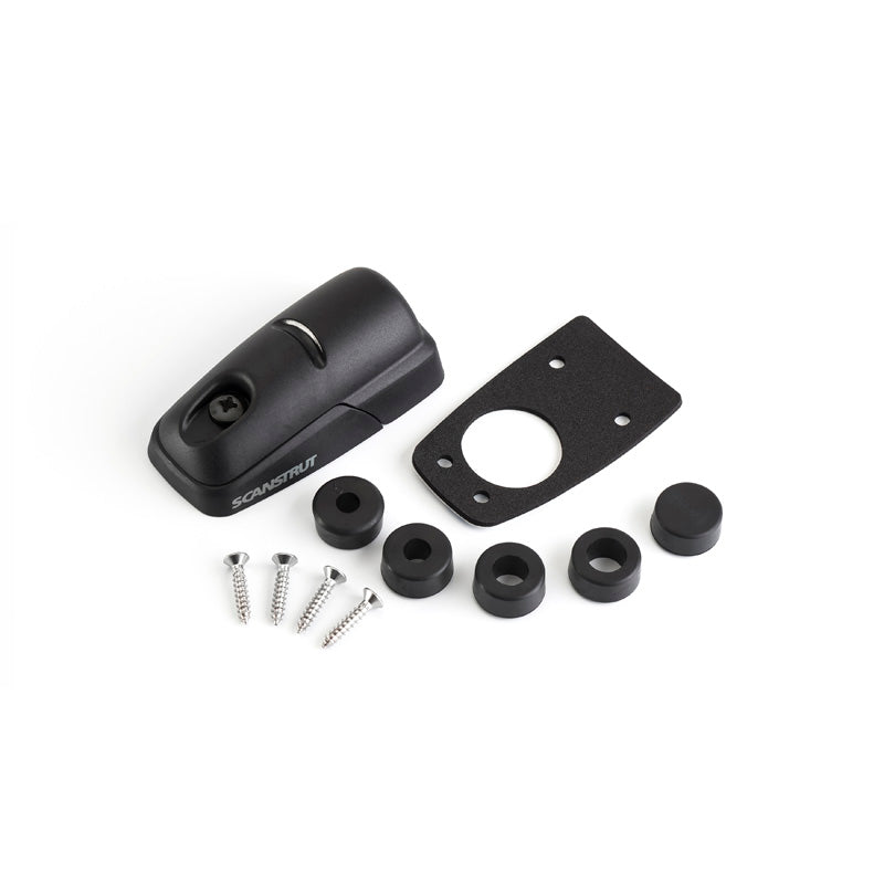 DS-H10 Gray or black horizontal Scanstrut exterior cable gland