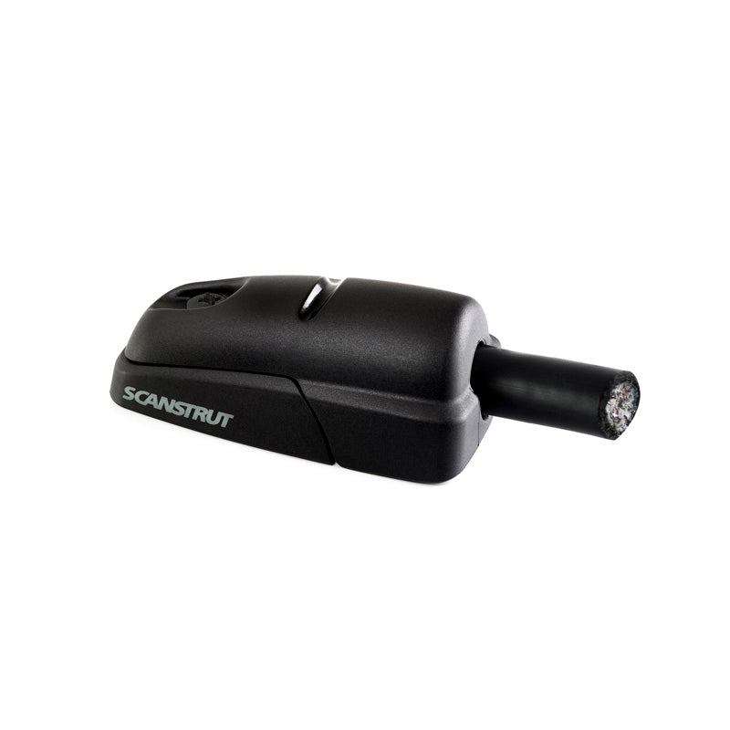 DS-H10 Gray or black horizontal Scanstrut exterior cable gland