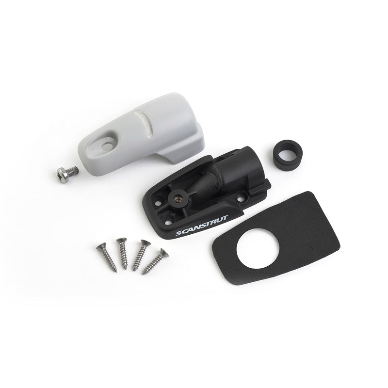 DS-H10 Gray or black horizontal Scanstrut exterior cable gland