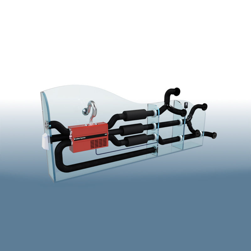 Chauffage diesel Wallas Spartan Air pour bateaux et camping-cars