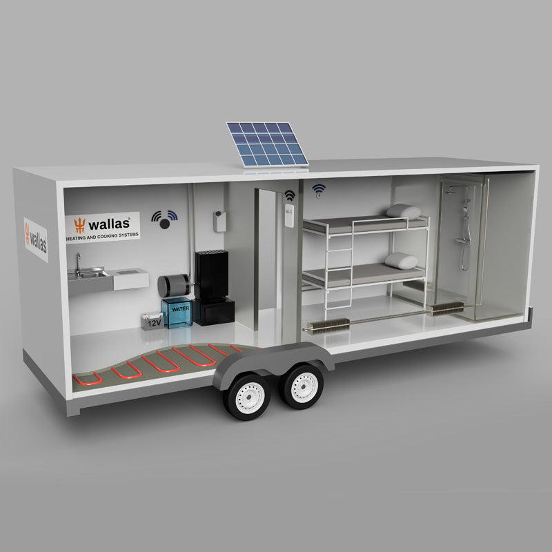 Chauffe-eau Wallas 40 EA (diesel) pour cabine
