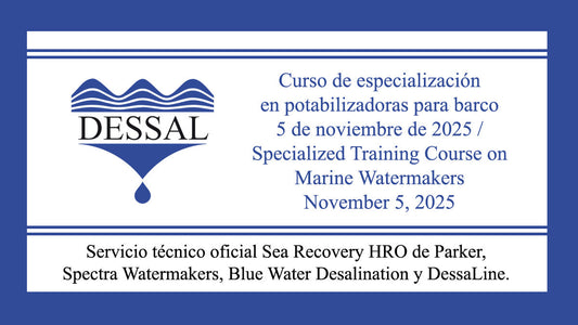 CURSO DE ESPECIALIZACIÓN TÉCNICA EN DESALINIZADORAS PARA BARCO