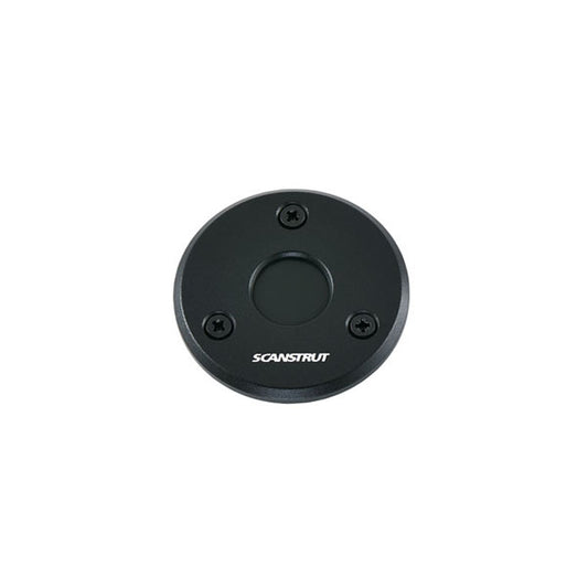 DS Pasacables exterior Scanstrut de perfil reducido en aluminio anodizado negro