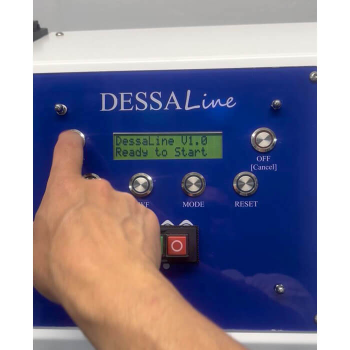 DessaLine watermaker offer, with display, 150 liters per hour 