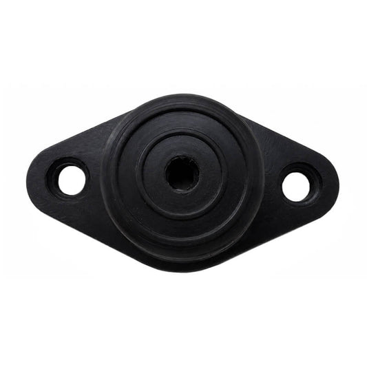 Rubber support for machinery
