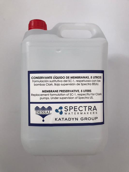Conservante líquido de membranas para desalinizadoras Spectra, listo para usar
