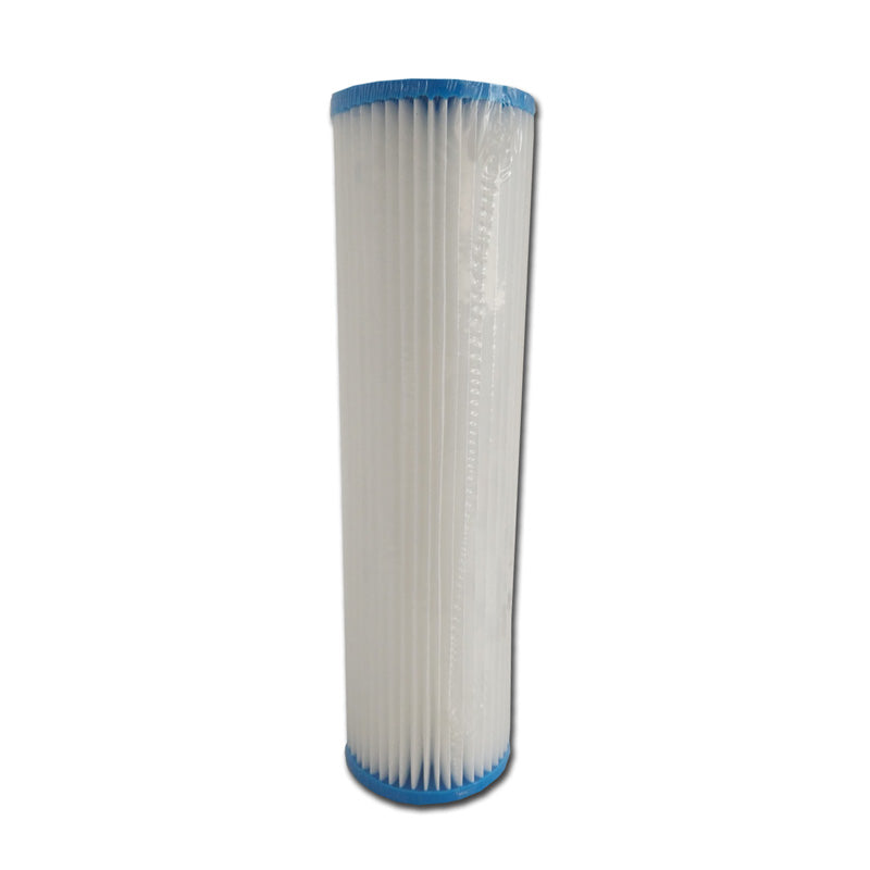 5 Mic. Pleated Polyester Filter 2 1/2" x 9 3/4".