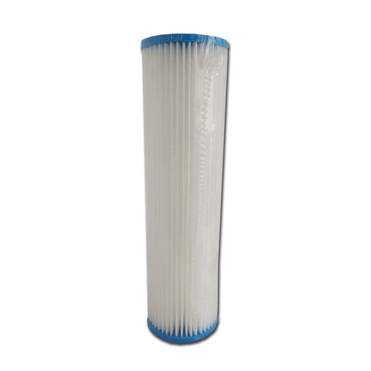 Filtro de poliéster plisado 20 Mic. 2 1/2"x 9 3/4"