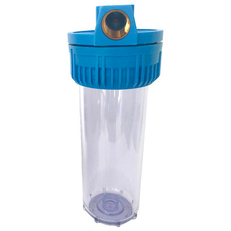 Clear portafilter 1/2" x 9 3/4", diameter 3/4"