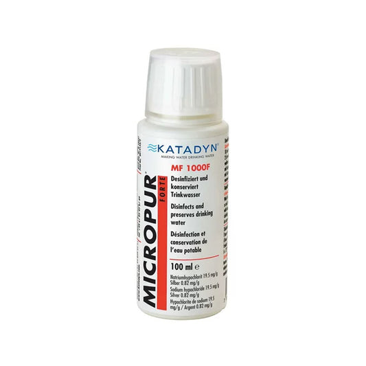 Katadyn Micropur Forte MF 1'000F: desinfección y conservación agua potable