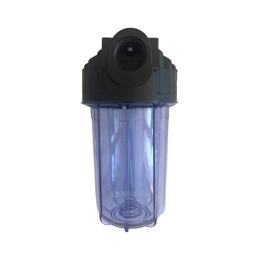 BIG 9 3/4" x 4 1/2" FILTER HOLDER, THREAD DIAM. 1 and 1/2"F