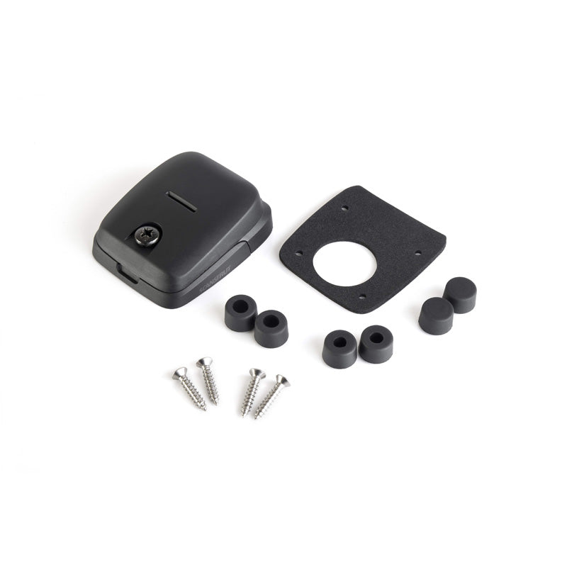 DS Pasacables doble horizontal Scanstrut en gris o en negro