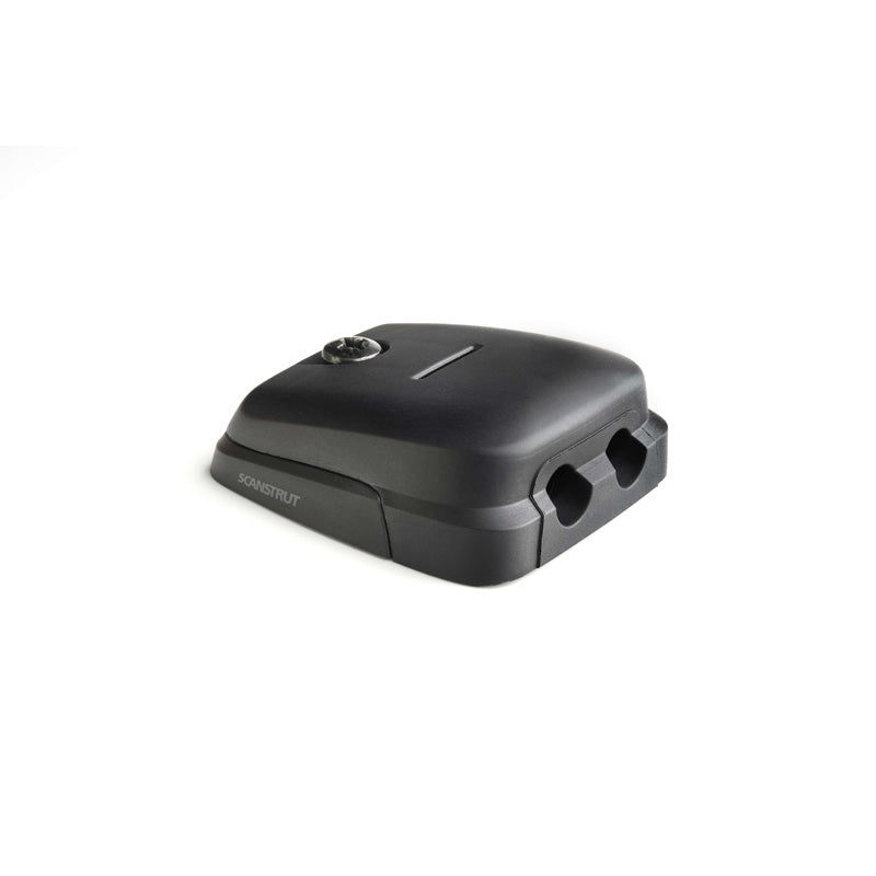 DS Pasacables doble horizontal Scanstrut en gris o en negro