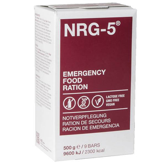 EMERGENCY FOOD RATION / RACIÓN DE COMIDA DE EMERGENCIA