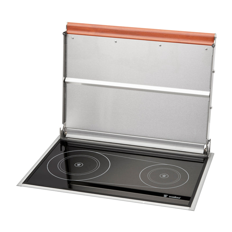 TABLE DE CUISSON ET CHAUFFAGE WALLAS NORDIC DT (DIESEL) DE STYLE VITROCÉRAMIQUE POUR BATEAUX, VR ET MAISONS ÉLOIGNÉES