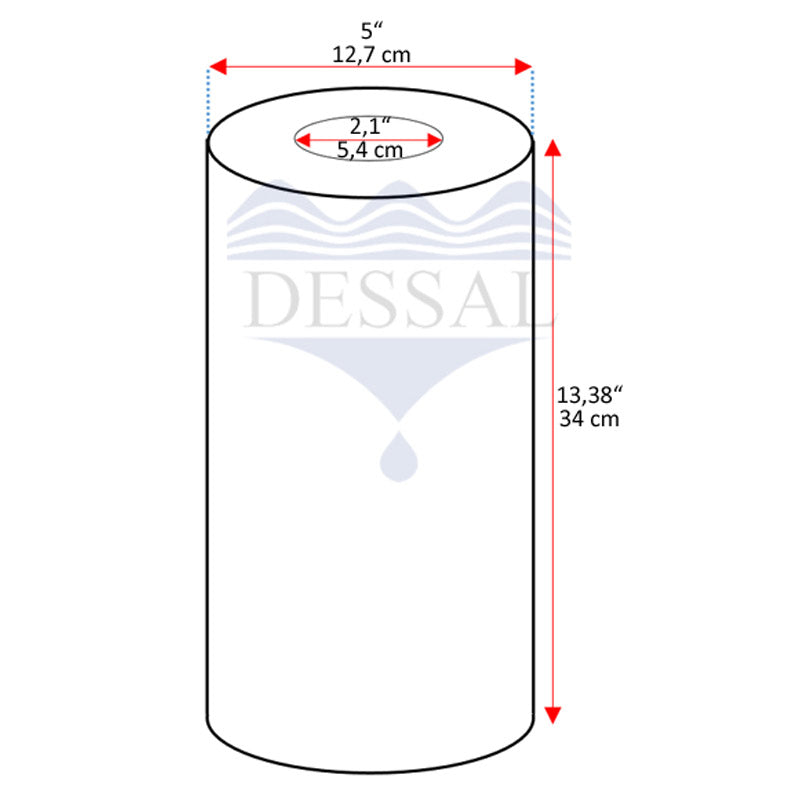 OWSE oil water separator filter OWSE 13" - Oil water separator. Ref.: 08020723KD