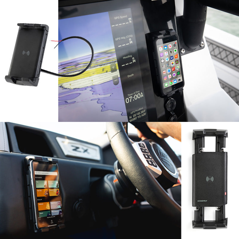 Cargador inalámbrico para smartphone de Scanstrut