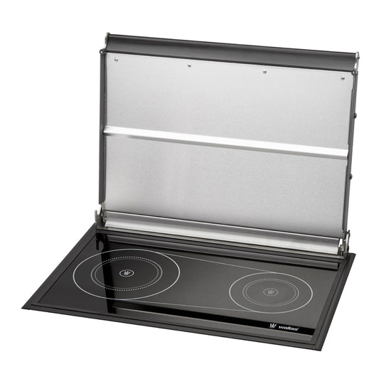 WALLAS XC DUO GLASS STYLE AIR HEATER AND COOKTOP (DIESEL) FOR MOTORHOMES